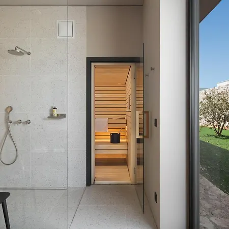 빌라 Gaia 1 For 9 People Near With Sauna & Private Pool *
